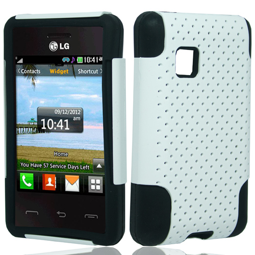 LG Tracfone 840G Case Apex Double Layer Hybrid LG840G Cover | eBay